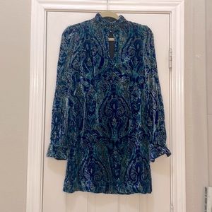 Beautiful keyhole mock neck dress size 0